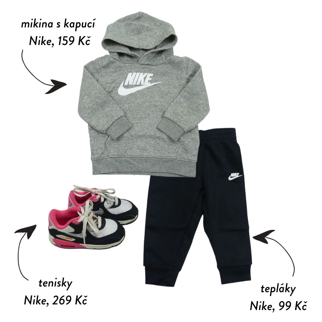 Nike mikina tepláky tenisky