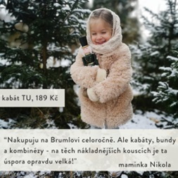 Recenze maminky Nikoly na second hand Brumla