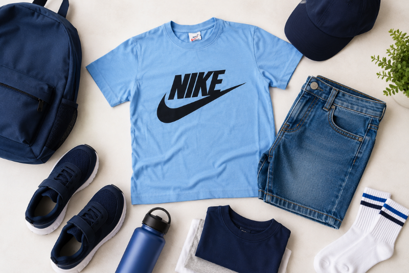 Modré tričko Nike