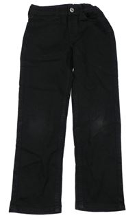 Černé slim fit rifle H&M