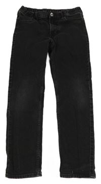 Černé elastické rifle H&M