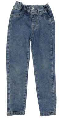 Světlemodré skinny rifle Shein