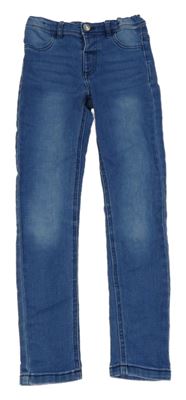 Modré skinny rifle sinsay