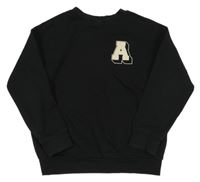 Černá mikina s písmenem H&M