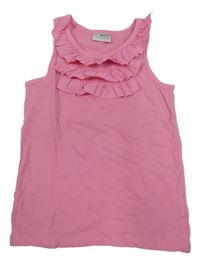 Růžový top s volánky LC WaIKIKI