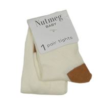 Nové - Smetanovo-hnědé punčocháče Nutmeg
