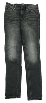 Tmavošedé skinny rifle Jack & Jones