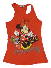Červený top s Minnie Disney