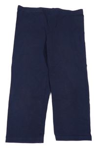 Tmavomodré capri legíny TCM