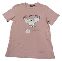 Světlerůžové tričko s Hedvikou 