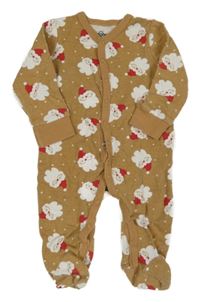 Béžový overal se Santy So Cute 