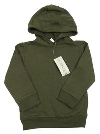 Nové - Khaki mikina s kapucí Urban
