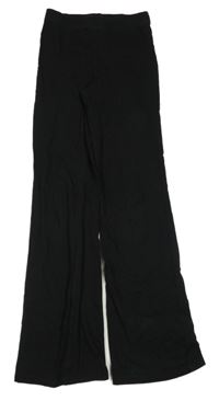 Černé flare legíny H&M