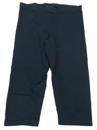 Tmavomodré capri legíny TCM