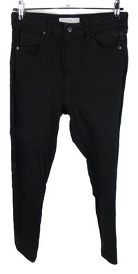 Dámské černé skinny rifle Topshop vel. 30/32