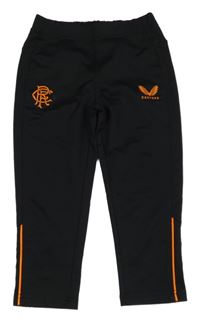 Černé sportovní kalhoty s logem Castore