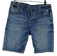 Pánské modré riflové kraťasy Superdry vel. 33