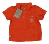 Nové - Červené polo tričko Jean Bourget