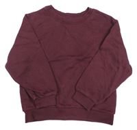 Vínová mikina H&M