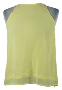 Dámský žlutý šifonový top H&M