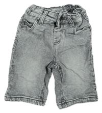 Šedé riflové kraťasy Denim Co.