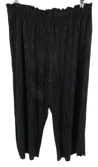 Dámské černé plisované culottes kalhoty Primark 