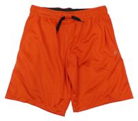 Červené sportovní kraťasy H&M