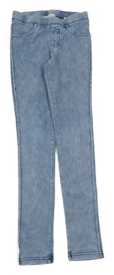 Modré tregíny riflového vzhledu H&M