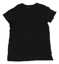 Černé tričko s kapsou Primark