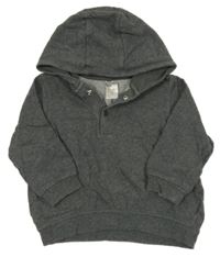 Šedá mikina s kapucí H&M
