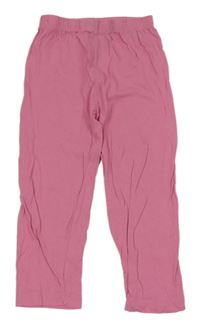 Růžové pyžamové kalhoty Primark