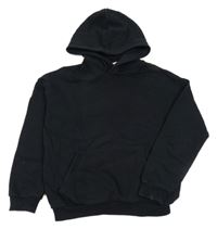 Černá mikina s kapucí H&M
