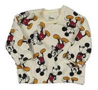Smetanová mikina s Mickeym Primark