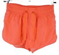 Dámské neonově růžové sportovní kraťasy H&M