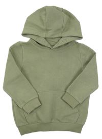 Khaki vzorovaná mikina s kapucí F&F