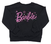 Černá oversize mikina s Barbie George