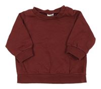 Vínová lehká mikina H&M