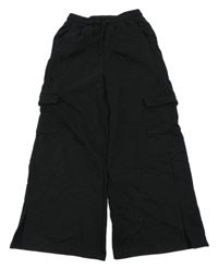 Černé cargo tepláky PRIMARK