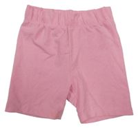 Růžové elastické kraťasy Tu