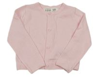 Světlerůžový propínací svetr PRIMARK