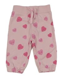 Světlerůžové tepláky se srdíčky PRIMARK