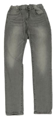 Šedé skinny rifle Zara