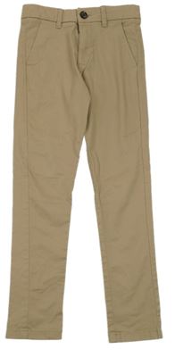 Béžové plátěné chino kalhoty M&S