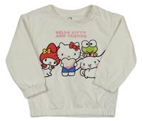 Bílá mikina s Hello Kitty a přáteli Primark