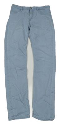 Světlemodré skinny fit rifle H&M