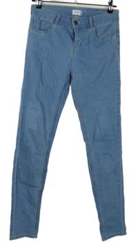 Dámské světlemodré skinny rifle Kiabi 