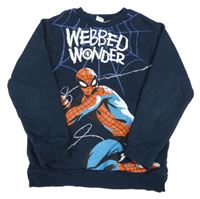 Tmavomodrá mikina se Spidermanem LCW