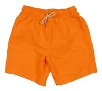 Křiklavě oranžové plážové kraťasy PRIMARK