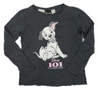 Tmavošedé triko s dalmatinkem H&M