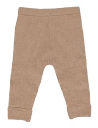 Světlerůžové žebrované vlněné legíny M&S